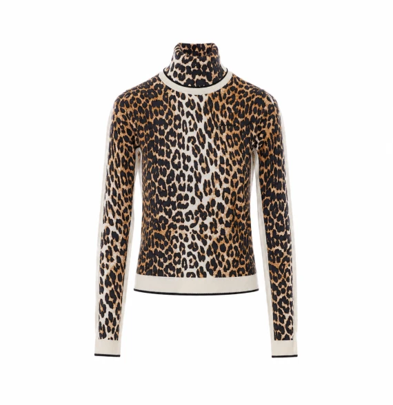 Leo Print Sweater GANNI