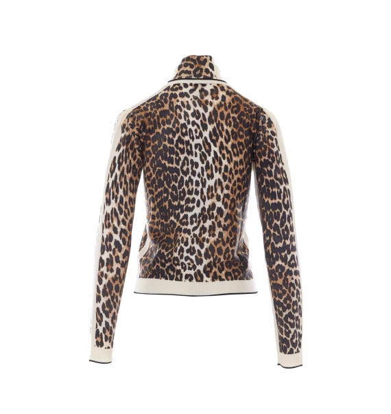 Leo Print Sweater GANNI