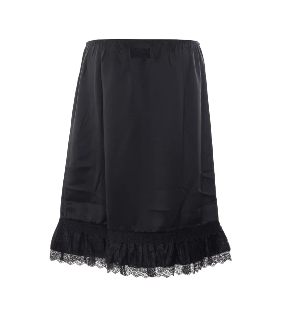 Fluid Satin Midi Skirt GANNI