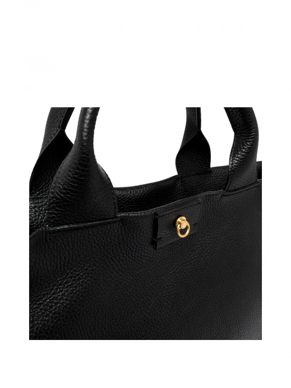 Black Armonia shoulder bag with double handle