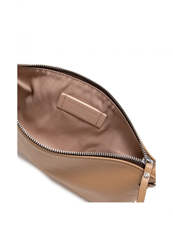 Hermy leather clutch bag