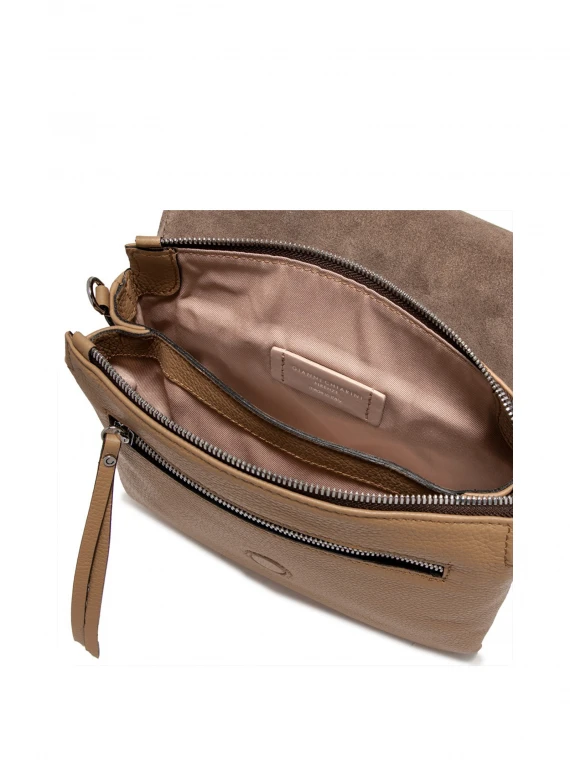Three leather shoulder bag