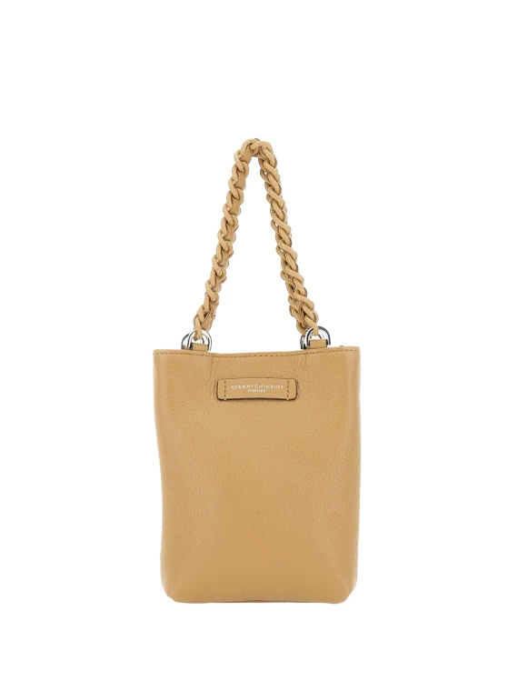 Mini bag Camilla in pelle martellata