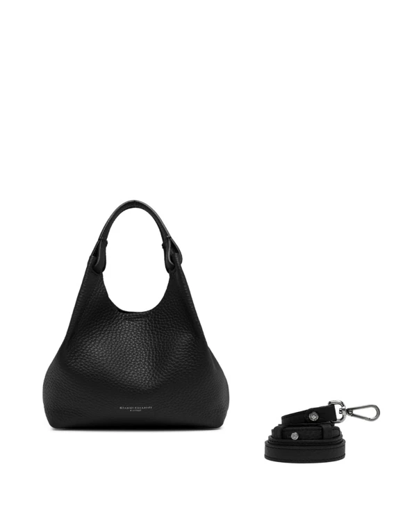 Dua bag in black leather