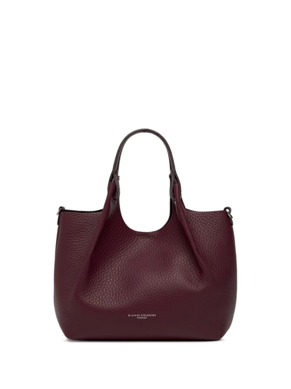 Dua leather bag dark red