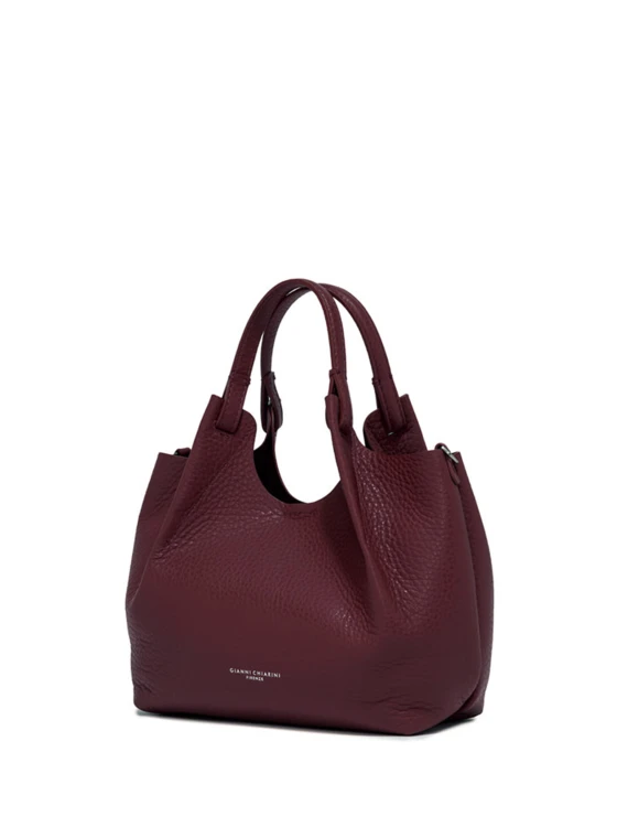 Dua leather bag dark red