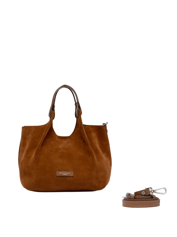 Borsa a Spalla Dua Cognac Gianni Chiarini