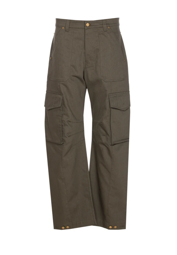 Golden Goose Pantaloni Verde