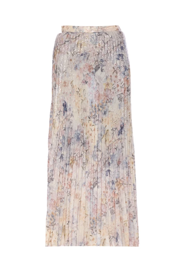 JOURNEY PLISSE' SKIRT