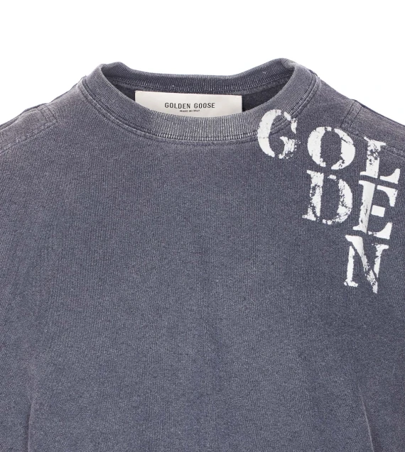 Golden Goose T-shirts and Polos Blue