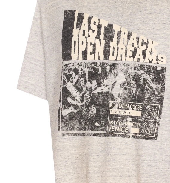 Golden Goose T-shirt e Polo Grigio