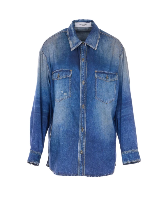 Golden Goose Camicie Blue