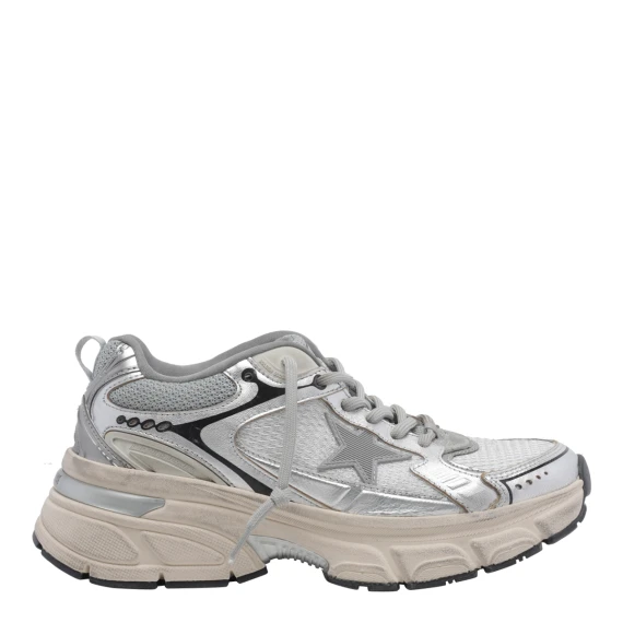 Lightstar Mesh and Nappa Upper Mesh Tongue and Heel Tpu Star