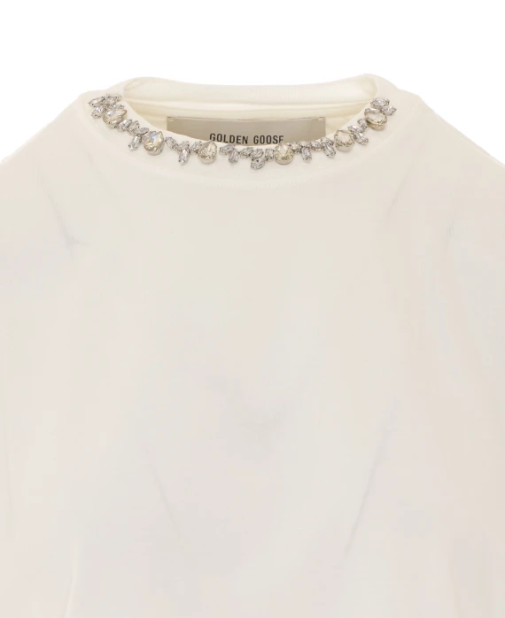 Crystals T-Shirt Golden Goose