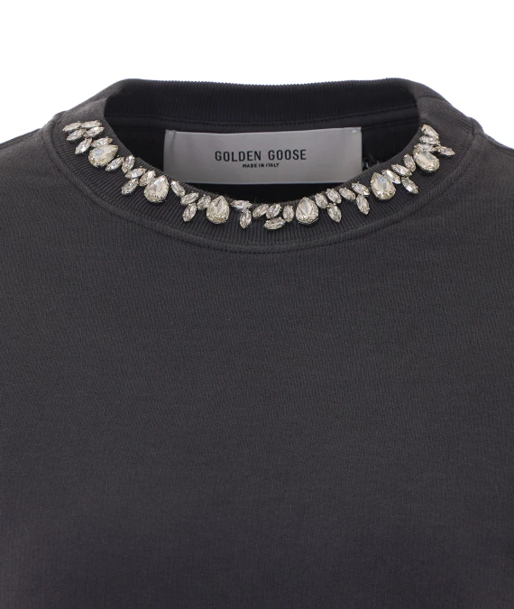 Crystals Sweatshirt Golden Goose