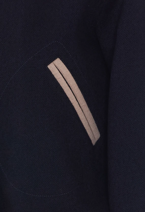 Giacca bomber blu scuro Golden Goose