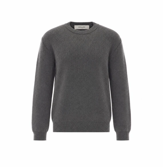 Maglione grigio girocollo