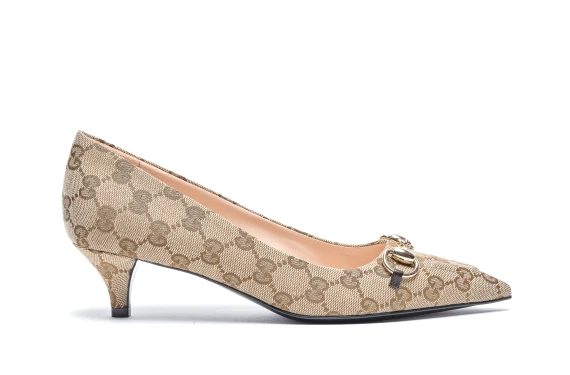 Gucci Scarpe con Tacco Beige