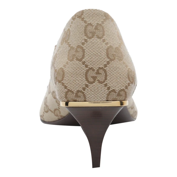 Scarpe con tacco beige