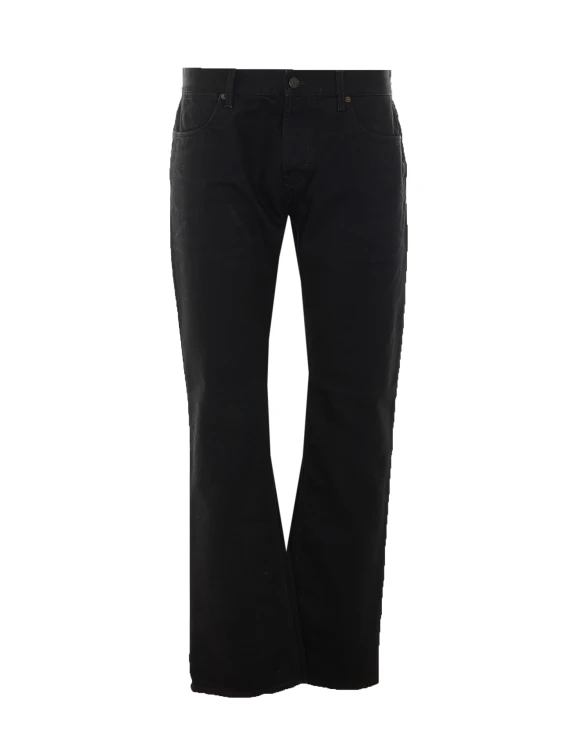 Embroidery Denim Pants