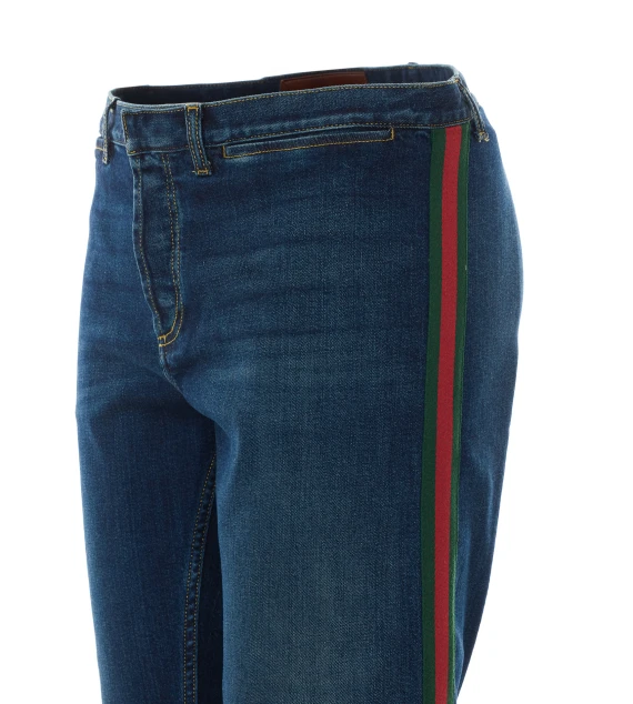 Web Denim Pants