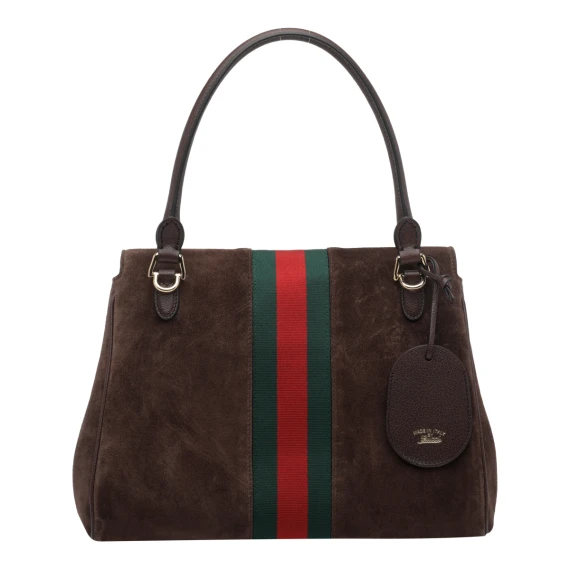 Brown Horsebit Handbag Gucci