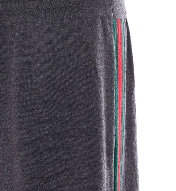 Pantaloni grigi Gucci