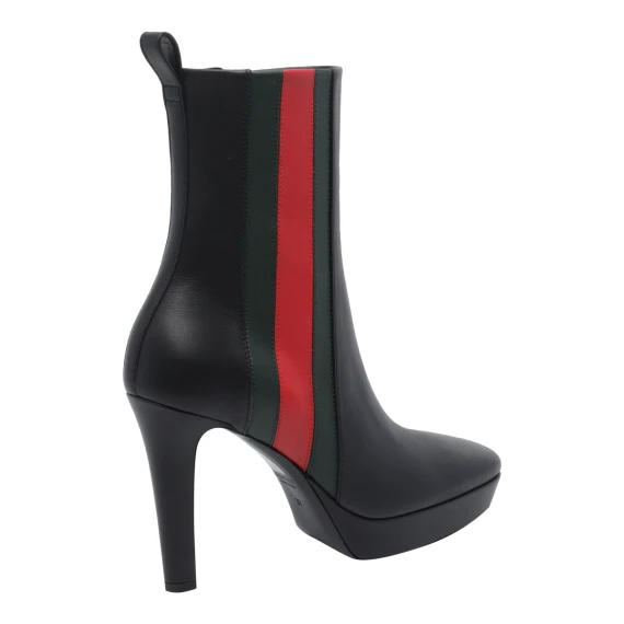 Galleria black ankle boots Gucci
