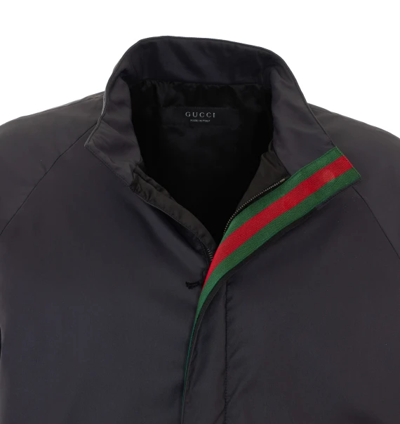 Black padded jacket Gucci