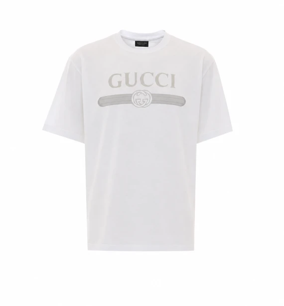 T-shirt bianca in cotone
