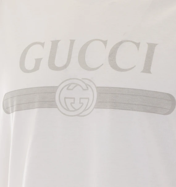 White cotton T-shirt Gucci