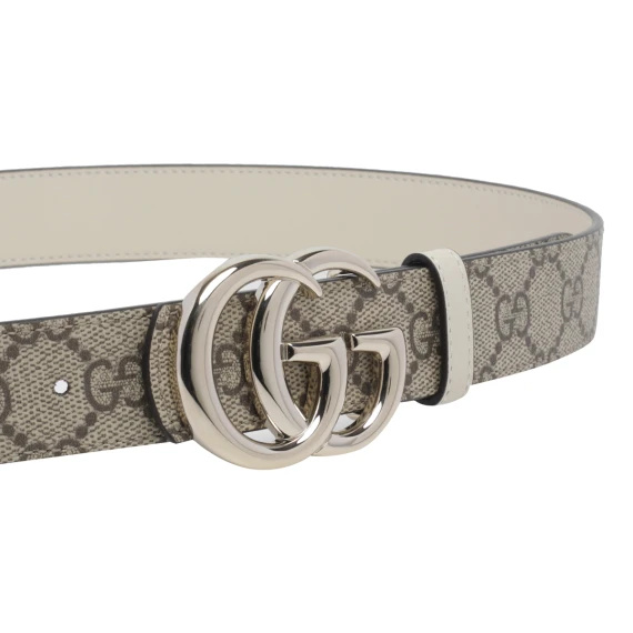 Cintura GG Marmont beige Gucci