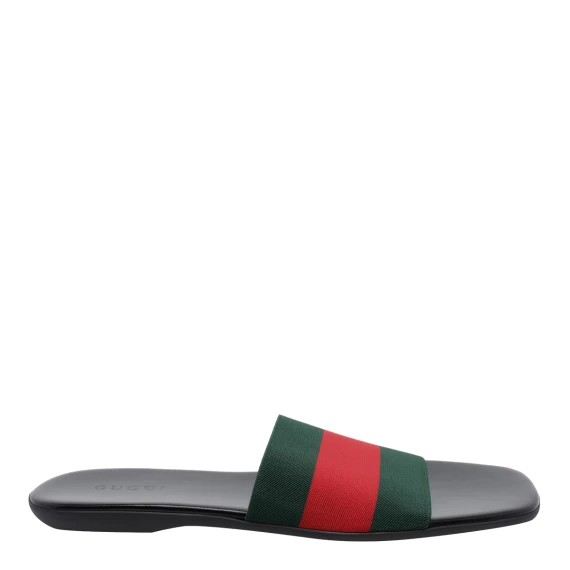 Riviera Flat Sandals Gucci