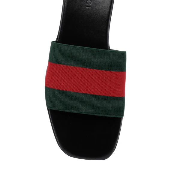 Riviera Flat Sandals Gucci