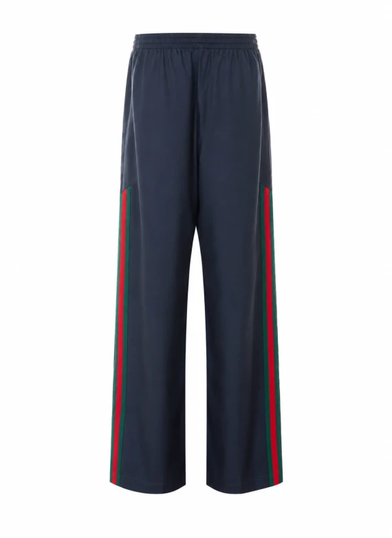 Pantaloni blu Gucci
