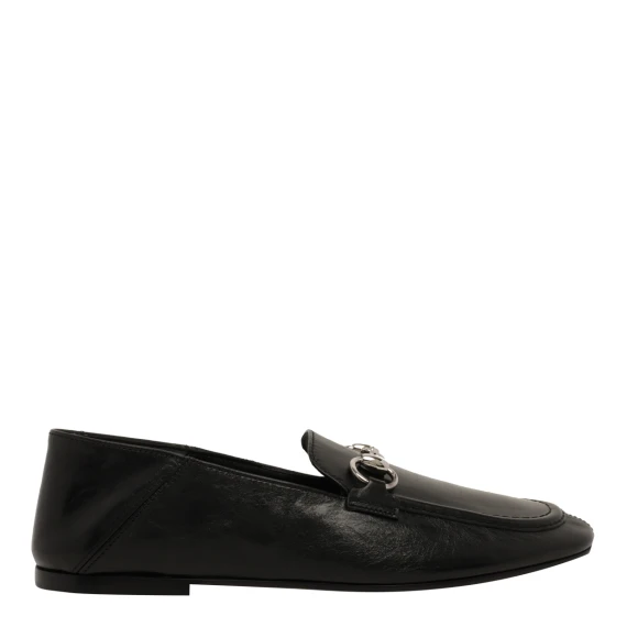 Black Jordaan Flat Loafers Gucci