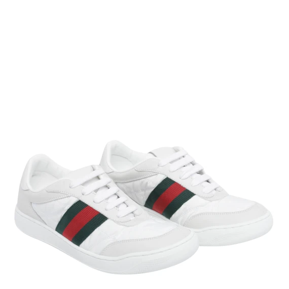 White Screener Sneakers Gucci