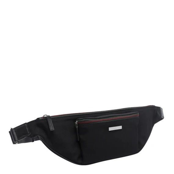 Black fabric belt bag Gucci