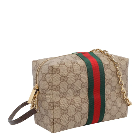 Beige mini camera bag Gucci