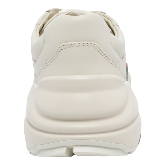 Rhyton ivory calf leather sneakers Gucci