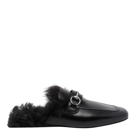 Black Casanova Slippers Gucci