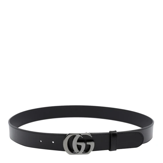 Cut GG Marmont Black Belt Gucci