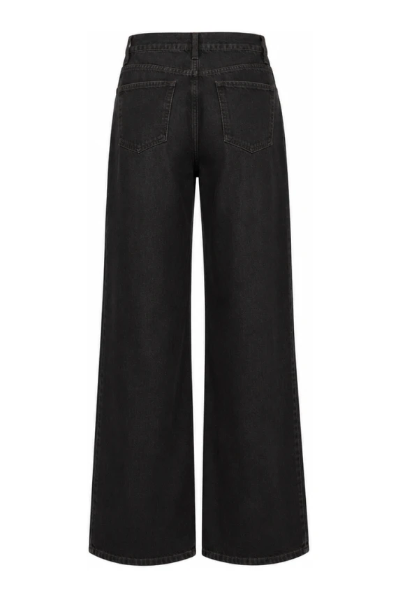 Brown Horsebit Lgoo Jeans Gucci