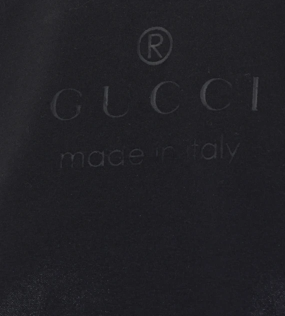 T-shirt nera Gucci