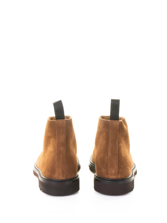 Stivaletto in camoscio cuoio Henderson