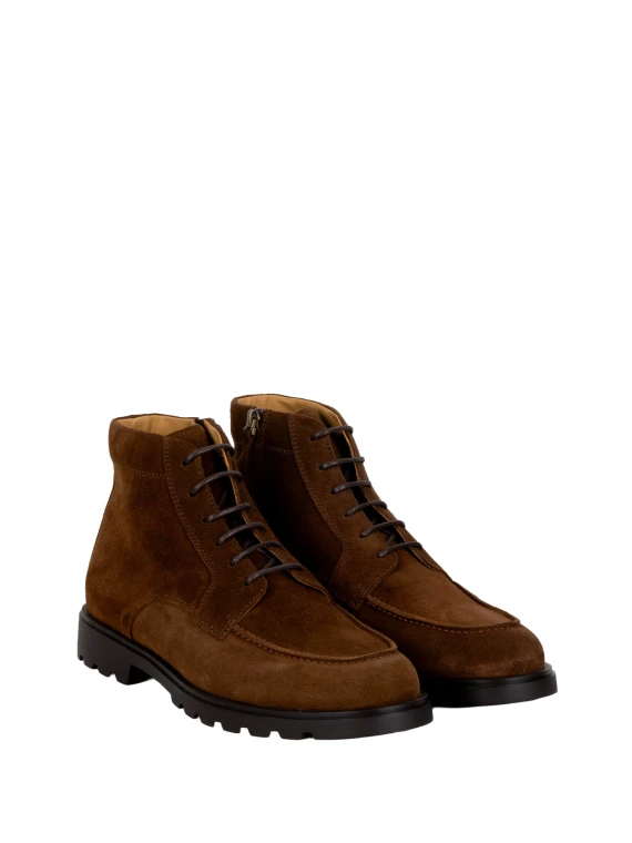 Dark brown suede boots Henderson