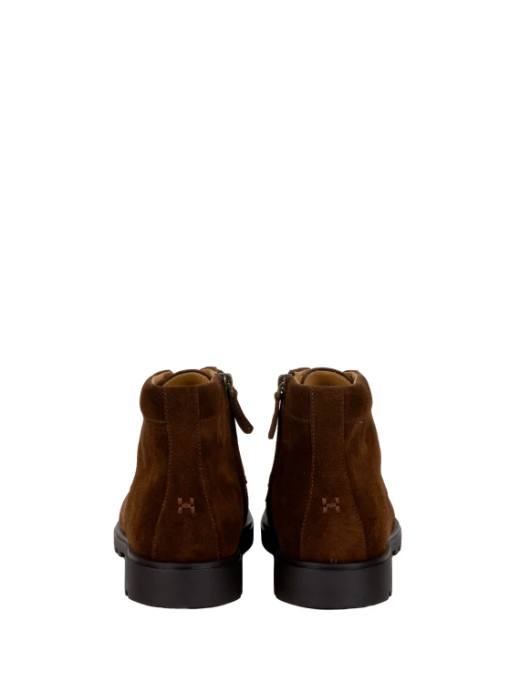 Dark brown suede boots Henderson
