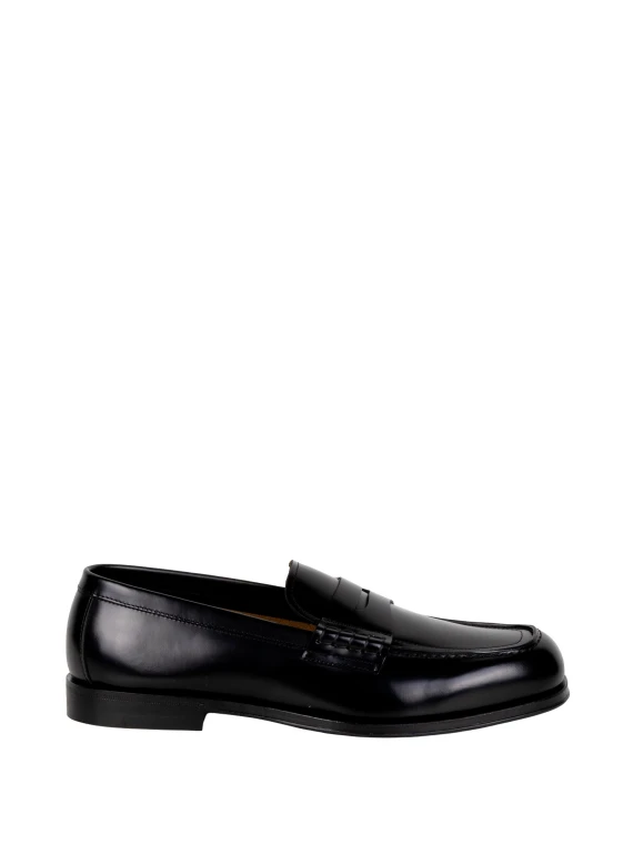 Mocassino nero lucido Henderson