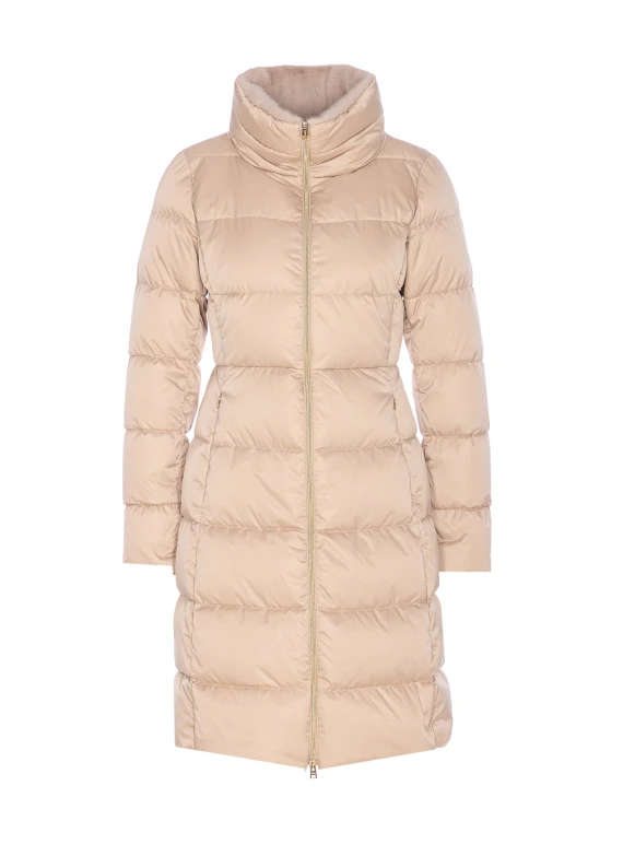 Herno Coats Beige