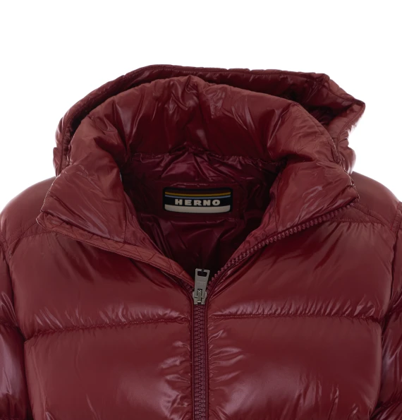 Bordeaux hooded down jacket HERNO